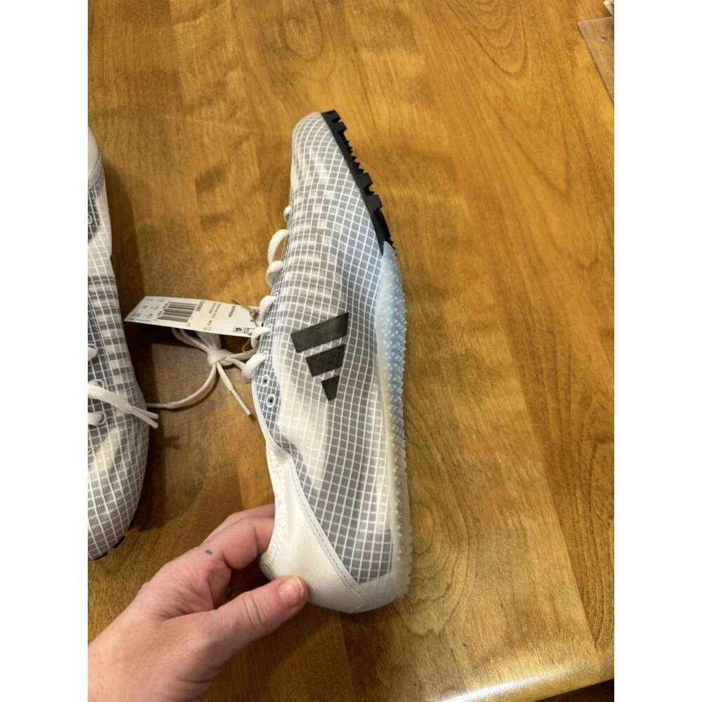 adidas Men's Sprintstar Track Shoes Size 12 White Brand New. GX6685 4/23